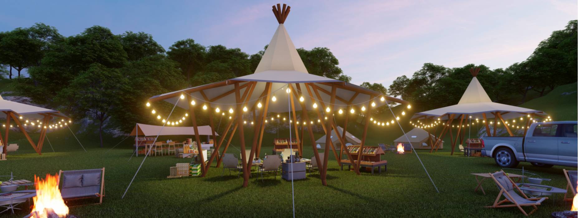 高青县露营帐篷酒店厂家